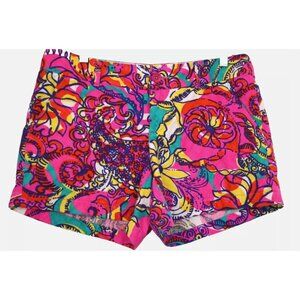 LILLY PULITZER Callahan Shorts Pink 100% Cotton